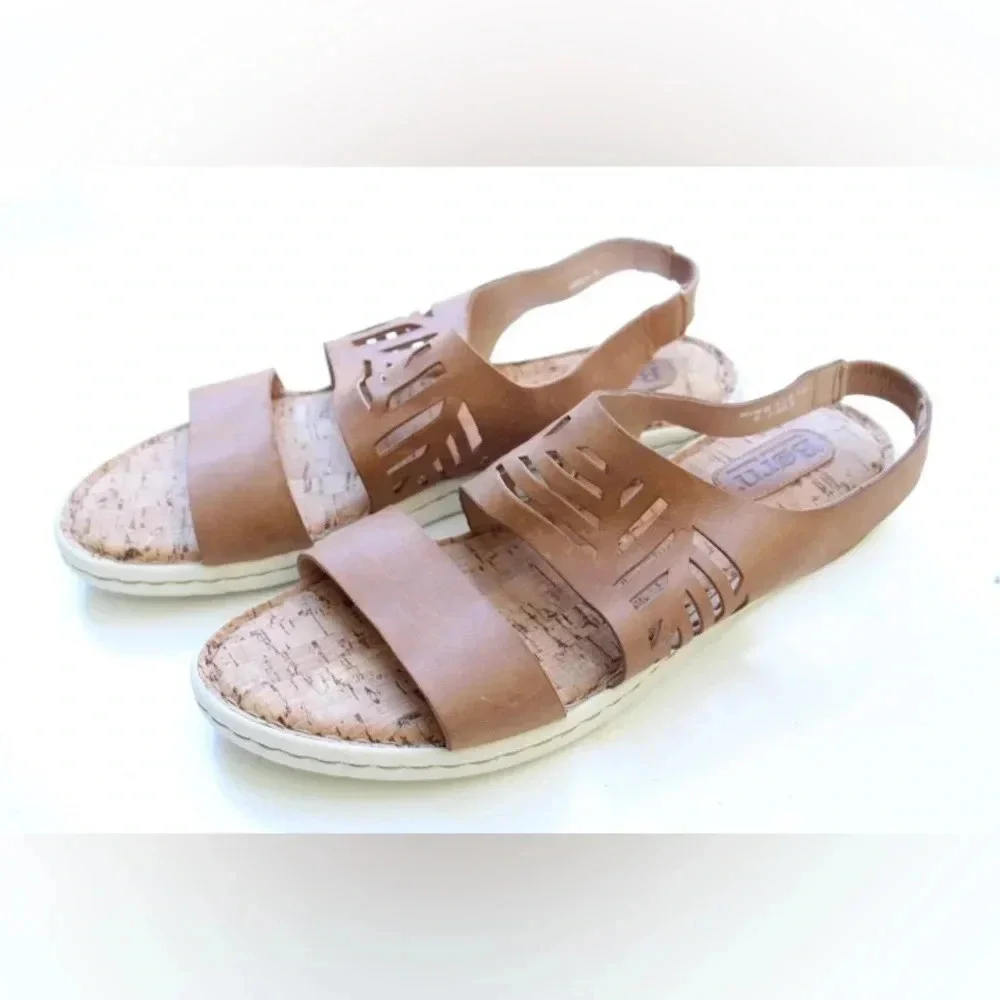 Born sling back sandals